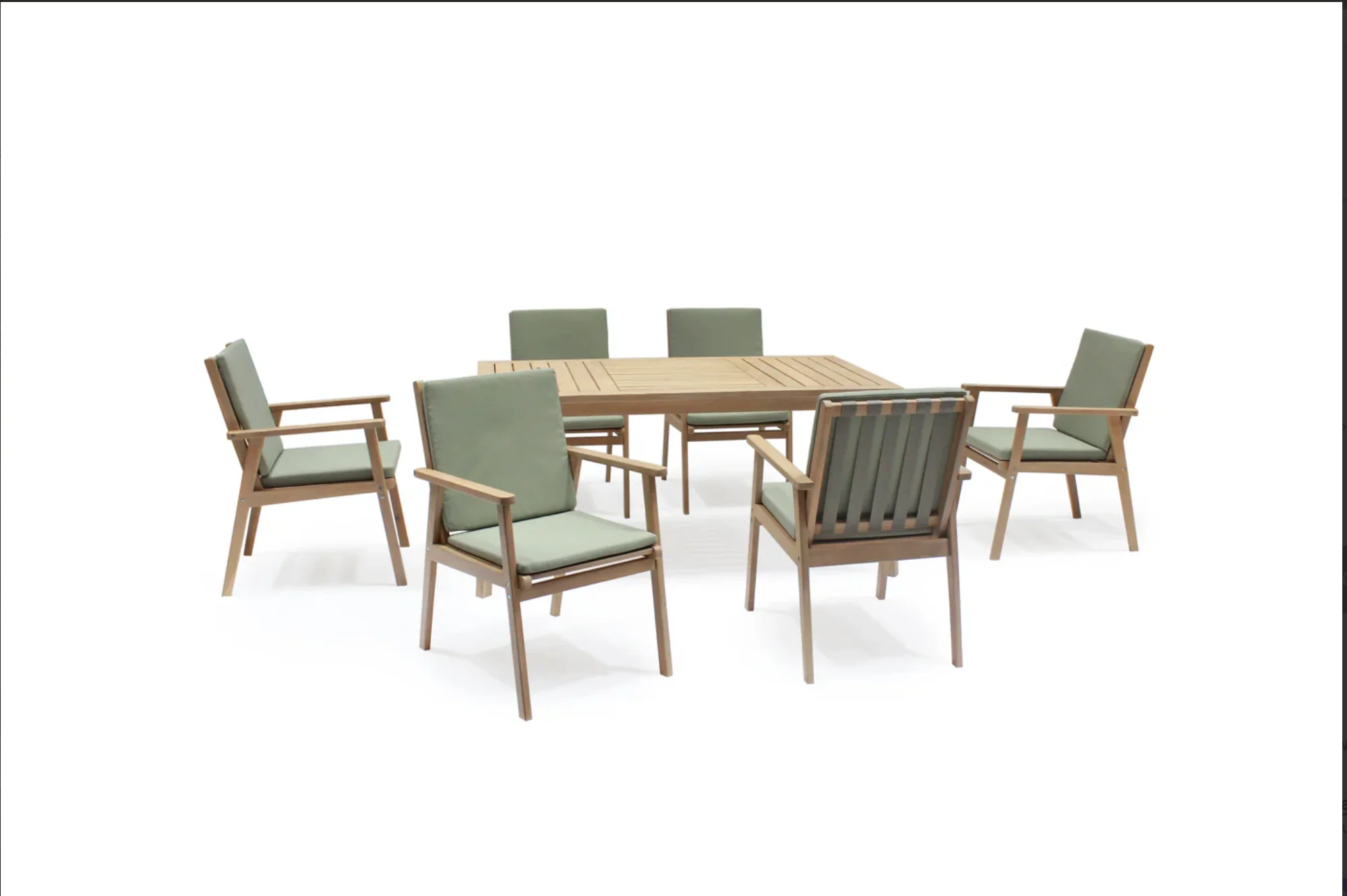 HAMPTON 6 Seat Dining Set - Image 6