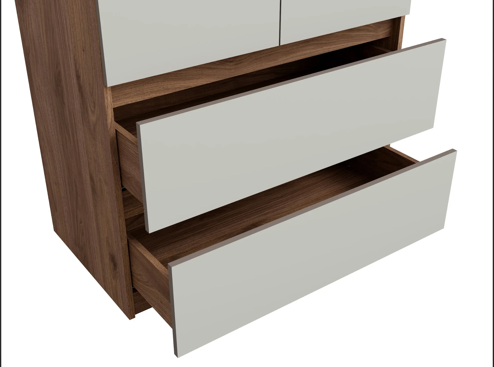 MADISON 2 Door 2 Drawer 90cm Wardrobe - Image 6
