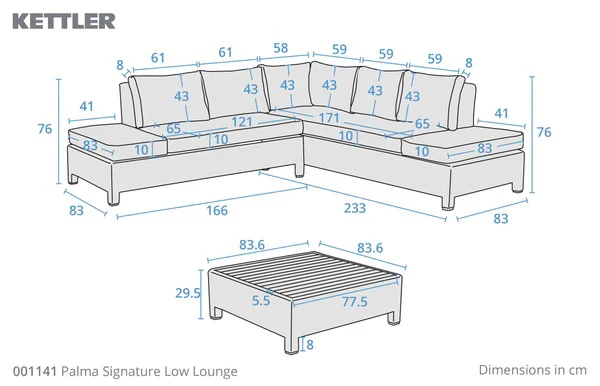 PALMA Signature Low Lounge Set - Image 5