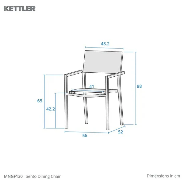 SENTO Dining Set 6 Seat - Image 9